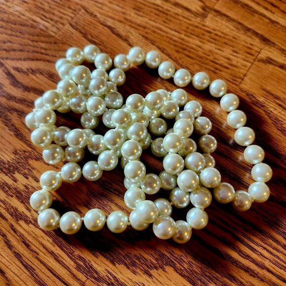 PEARL Rope Necklace, 10mm - Picture 6 of 10
